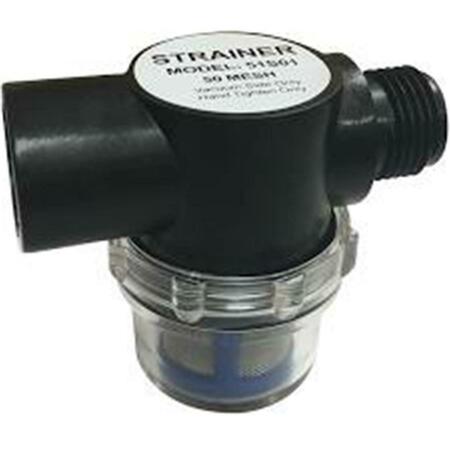 AQUA-PRO Fresh Water Pump Strainer, Black AQP-21850